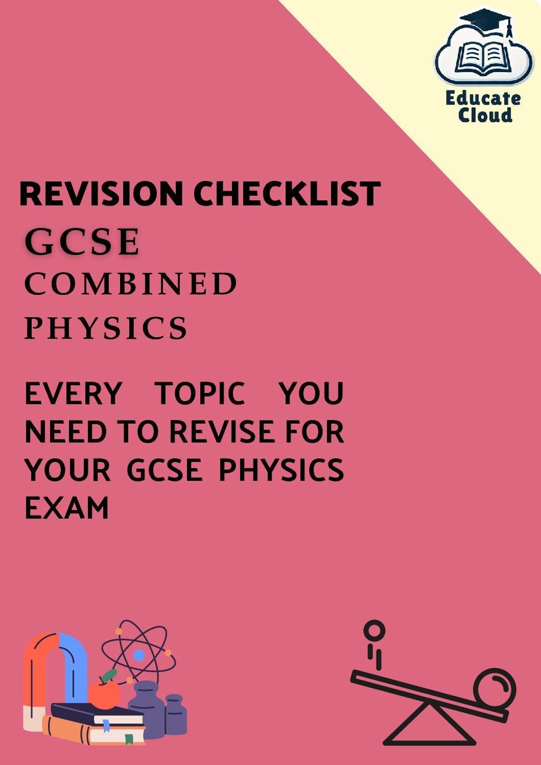 Revision Checklist- GCSE Combined Physics